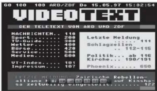HUMAX NAFOX HD - Télétexte - 1