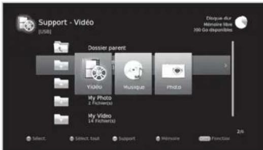 HUMAX NAFOX HD - Changement de support - 1
