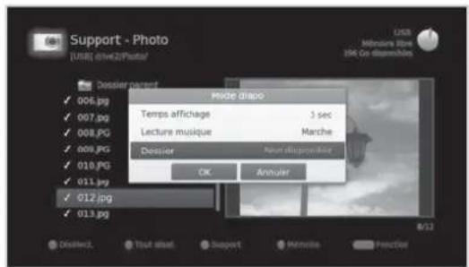 HUMAX NAFOX HD - Mode diapo - 1