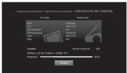HUMAX NAFOX HD - Recherche de chaînes [Antenne motorisée] - 2
