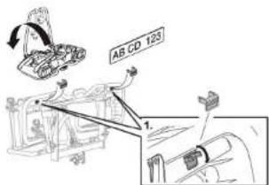 VOLVO 31373170 - FRPorte-bicyclette,montagesurcrochetd'attelage - 2