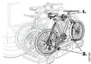 VOLVO 31269465 - PT Porta-bicicletas, montado na barra de reboque - 3