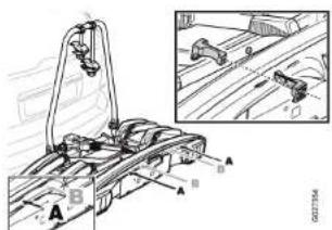 VOLVO 31269465 - Bicycle holder, towbar mounted EN - 1