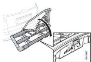 VOLVO 31316387 - EN Bicycle holder, towbar mounted - 1