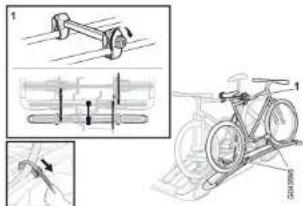 VOLVO 31316387 - Colocacion de bicyclicetas en el portabicyclicetas - 1