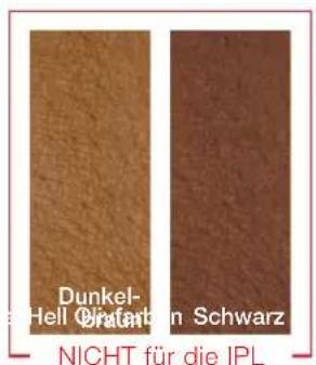 RIO IPL Pro - HAUTFARBENTABELLE - 2