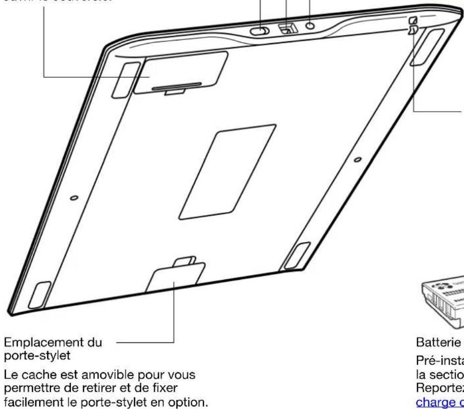 WACOM Intuos4 Wireless - Logement de la batterie - 1