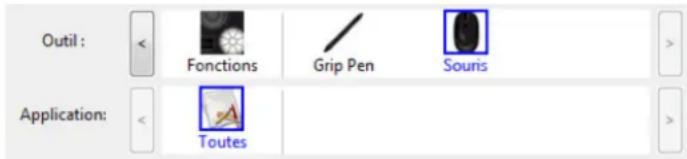 WACOM Intuos4 Wireless - PARAMÉTRES SPECIFIQUES À UNE APPLICATION - 1