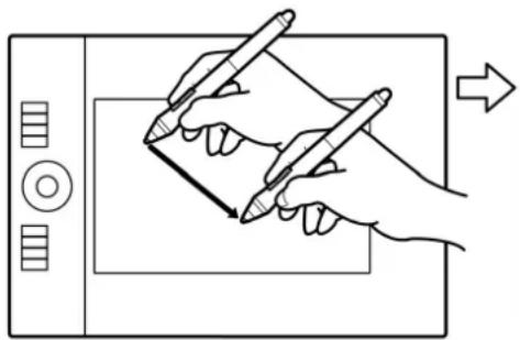 WACOM Intuos4 Wireless - DéPLACEMENT - 1
