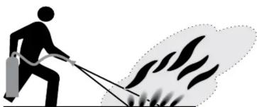 ELRO SB6 - UTILISATION DE L'EXTINCTEUR À MOUSSE - 2