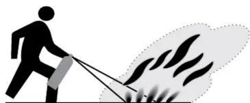 ELRO SB2 - UTILISATION DE L'EXTINCTEUR À MOUSSE - 2