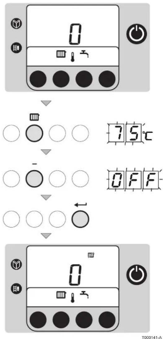 DE DIETRICH Vivadens MCR 24 BIC - Modification du réglage comport (ECO) - 1