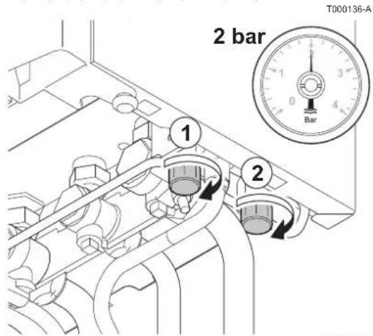 DE DIETRICH Vivadens MCR 24 BIC - Remplissage de l'installation - 7