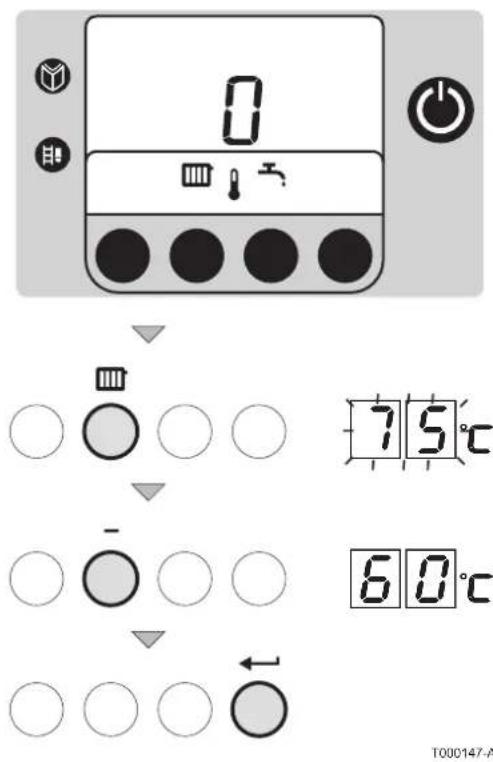 DE DIETRICH Vivadens MCR 24 BIC - Modification des réglages - 1