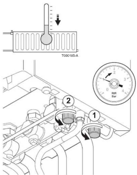 DE DIETRICH Vivadens MCR 24 BIC - Remplissage de l'installation - 6