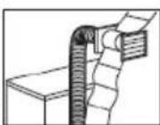 BLOMBERG DVT16540S - 通風軟管和連接(用於配備通風的產品) - 4