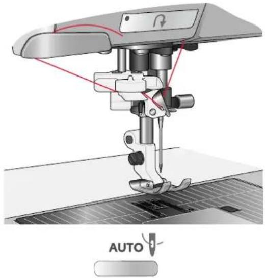 Husqvarna-Viking Designer Epic - Utilisation de l'enfile-aiguille automatique - 2