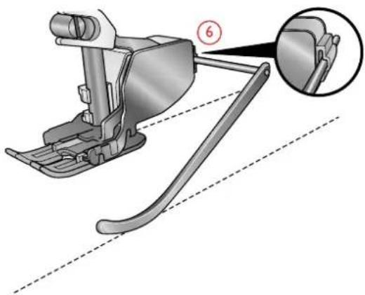 Husqvarna-Viking Designer Epic - Comment installer le guide - 1