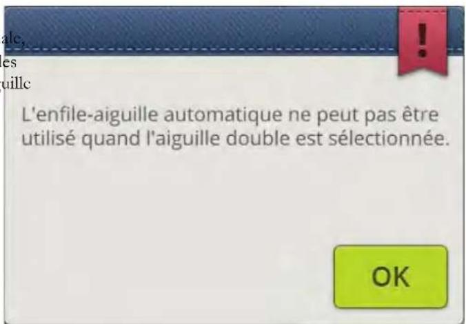 Husqvarna-Viking Designer Epic - Impossible d'utiliser l'enfile-aiguille automatique - 1