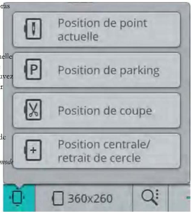 Husqvarna-Viking Designer Epic - Position de parking - 1
