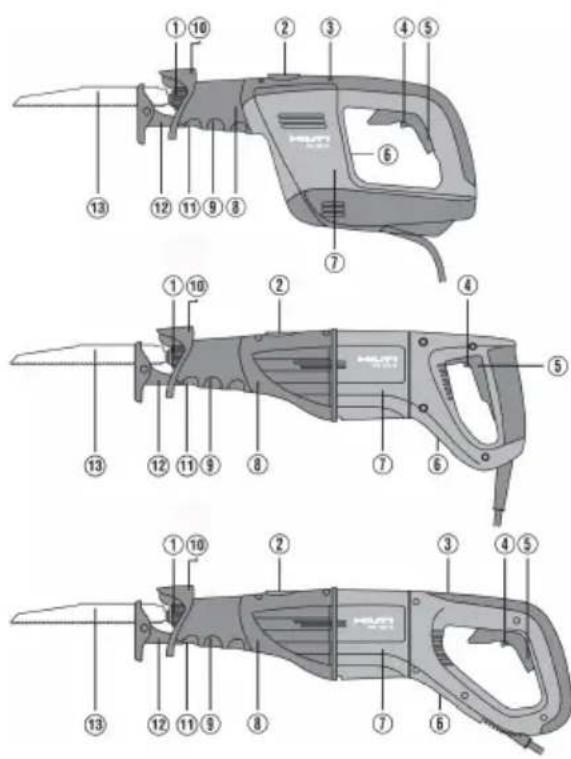 HILTI WSR 1400PE - Descripción - 1