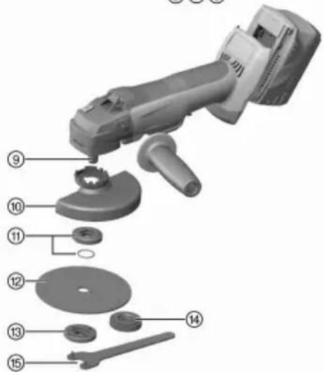 HILTI AG 125A22 - Vedere generala a produsului - 2