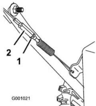 TORO Power Max 1128 OXE - Contrôleetréglageducâble decommandededéplacement - 2