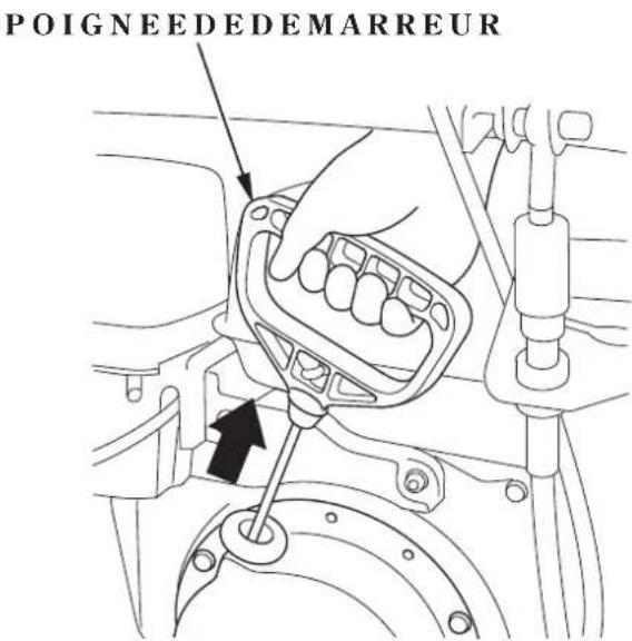 Honda HSS1380A - Poignéedudémarreur - 1