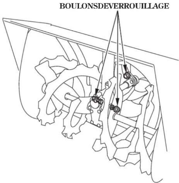 Honda HSS1380A - Boulons defraiseetdesoufflante - 1