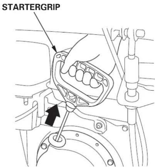 Honda HSS1380A - Startergrip - 1