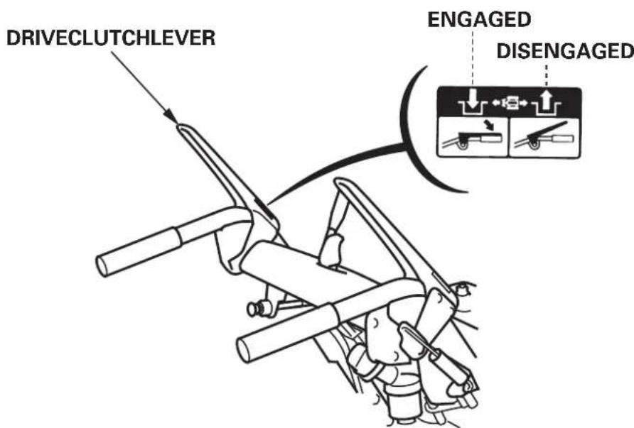 Honda HSS1380A - Driveclutchlever - 1