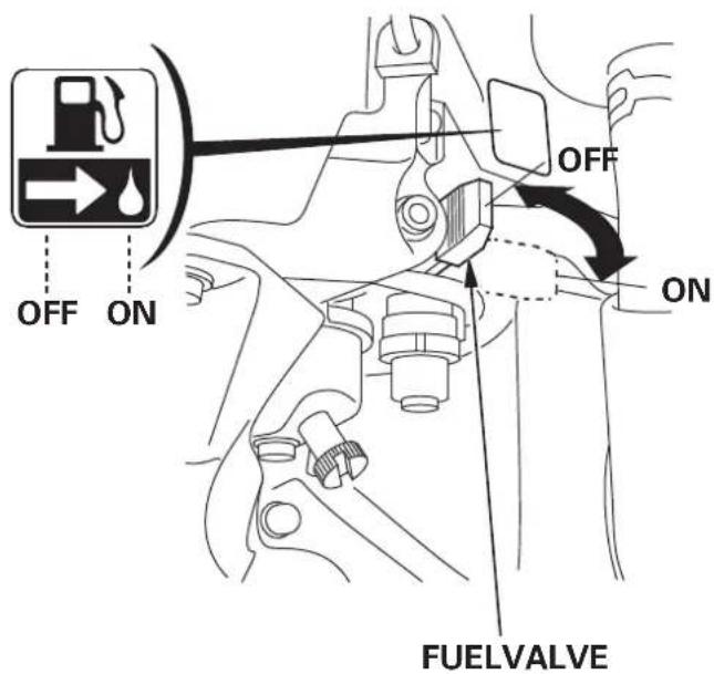 Honda HSS1380A - Fuelvalve - 1
