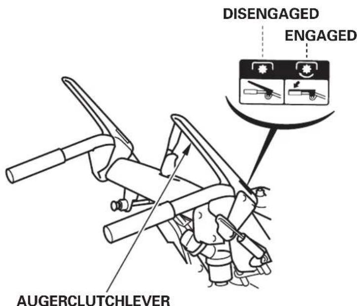Honda HSS1380A - Augerclutchlever - 1
