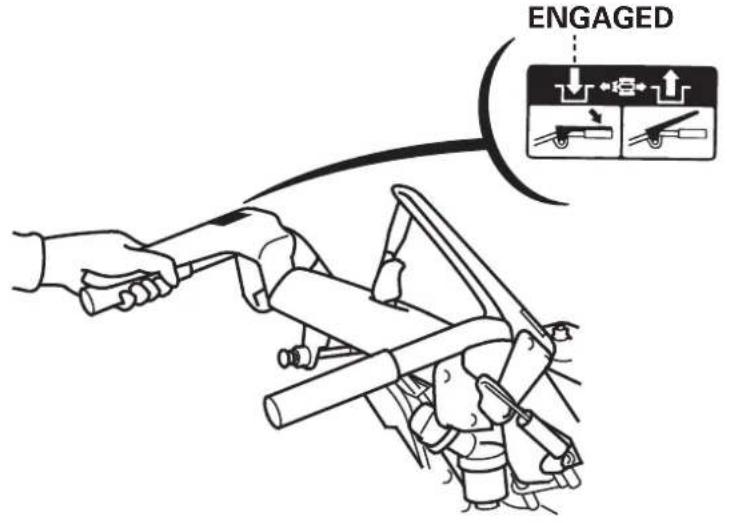 Honda HSS1380A - Driveclutchlever - 2