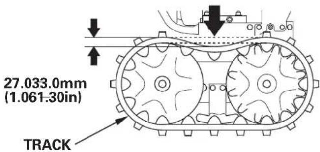Honda HSS1380A - Track-adjustment(tracktypeonly) - 1