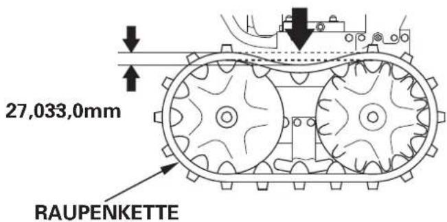 Honda HSS1380A - Rapenketten-Einstellung(nurRapenketten-Typ) - 1