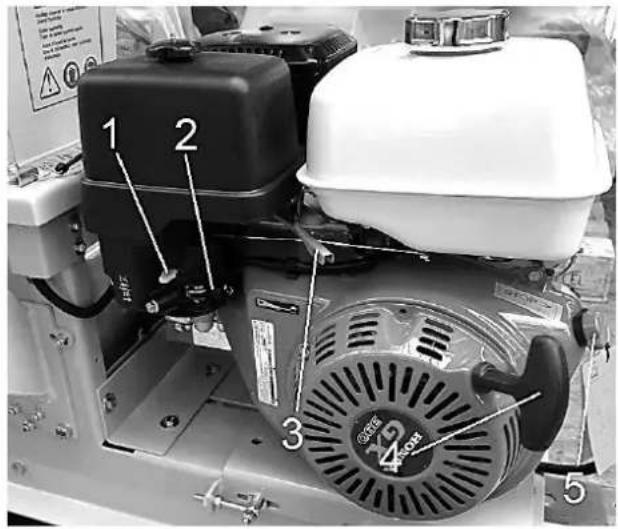 Cramer Terracut E 4000 - f) Moteur à essence - 1