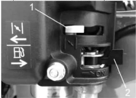 Cramer Terracut E 2200 - Démarrage du moteur : - 1