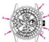 Breitling Transocean Chronograph QP - CORRECTING AND SETTING MECHANICAL FUNCTIONS - 1