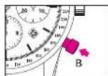 Breitling Transocean Chronograph QP - H3MEPEHHNE KOPOTKOTO OTPE3KA BPEMEHHC OCTAHOBKOH - 3