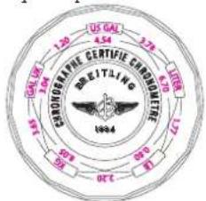 Breitling Montbrillant 47 - ECHELLE DE CONVERSION DES POIDS ET MESURES UTILISÉS EN AÉRONAUTIQUE - 1