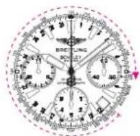 Breitling For Bentley Motors - MESURE D'UN TEMPS COURT AVEC INTERRUPTION - 1