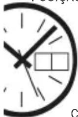 Bulova Automatic 96A187 - AJUSTANDO OS RELÓGIOS COM UM CALENDÁRIO IMPRESSO (COROAS COM TRÊS POSIÇÕES) - 1