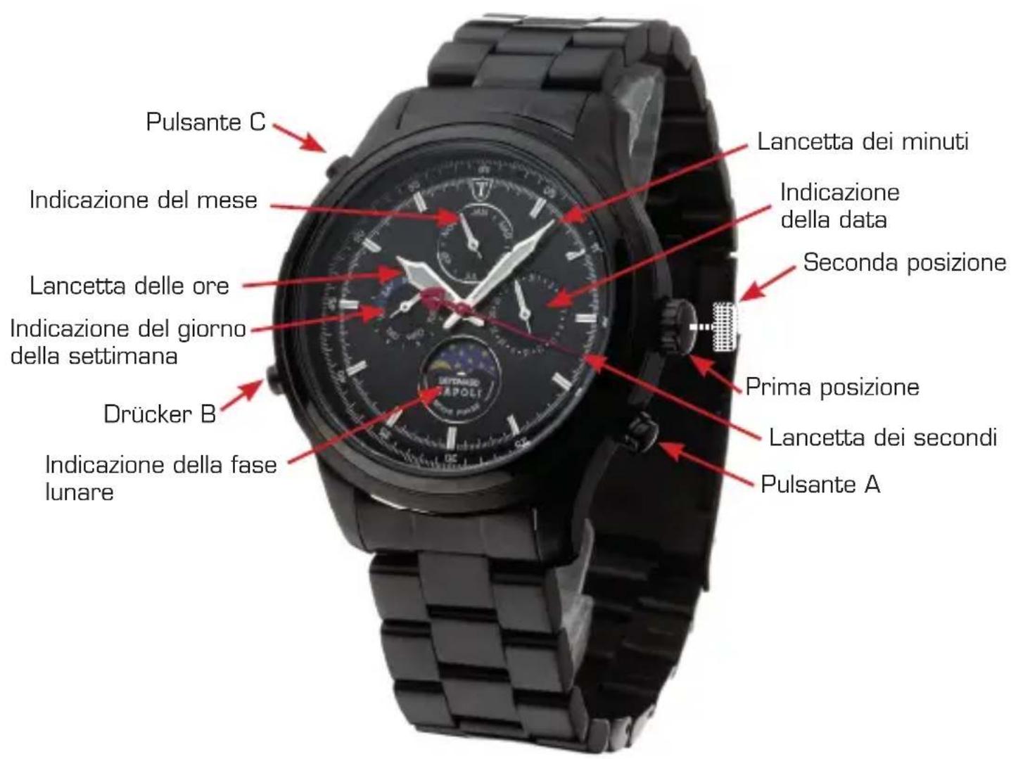 Detomaso Napoli - Manovra dell'orologio - 1