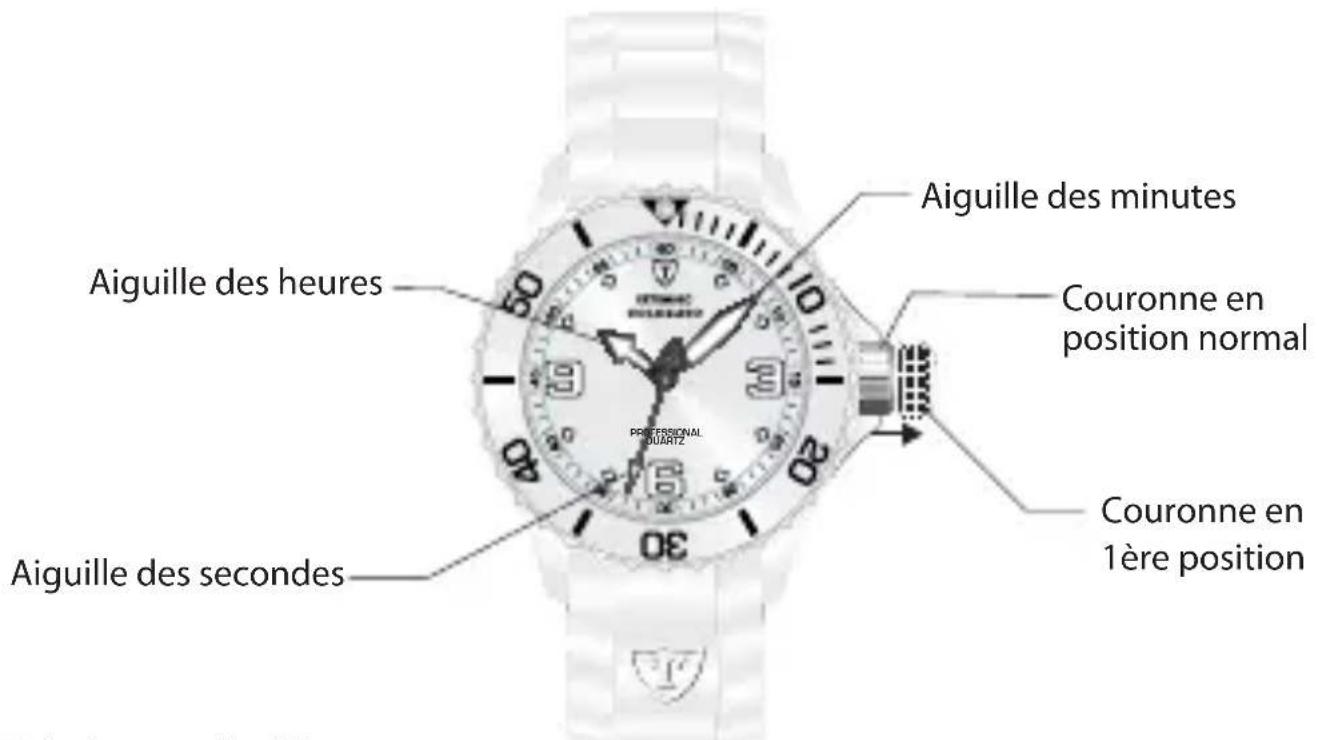 Detomaso Colorato - Réglage de la montre classique - 1