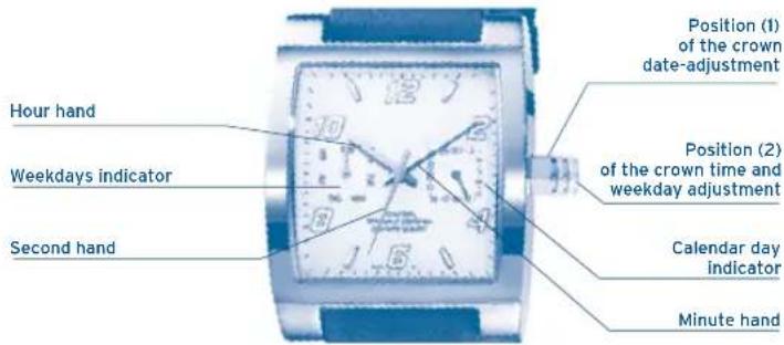 FESTINA Retro F16872 - DISPLAYS AND BUTTONS - 1