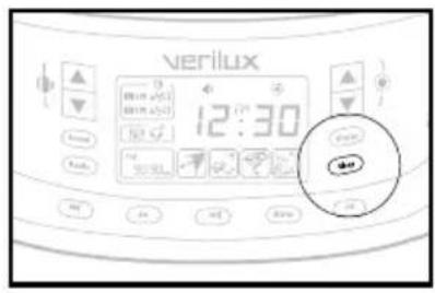 Verilux Rise & Shine VA05F - Alarm Button - 1