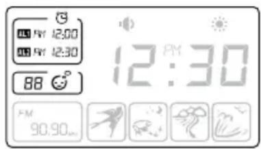 Verilux Rise & Shine VA05F - Setting the Alarm - 1