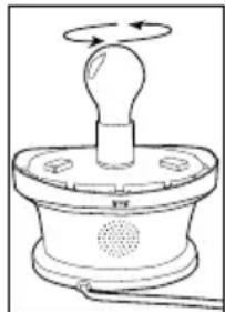 Verilux Rise & Shine VA05F - Replacing the Bulb - 2