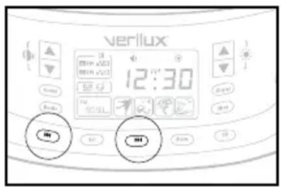 Verilux Rise & Shine VA05F - The Back and Forward Buttons - 1